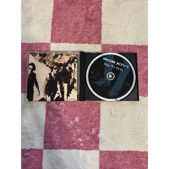 Bon Jovi Keep the Faith CD 1992 90s music - Picture 3 of 3